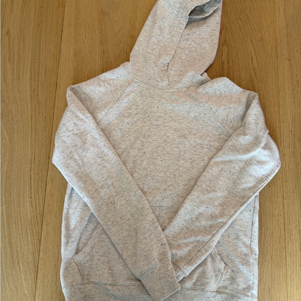 Athleta Girl Light Gray Pullover Hoodie